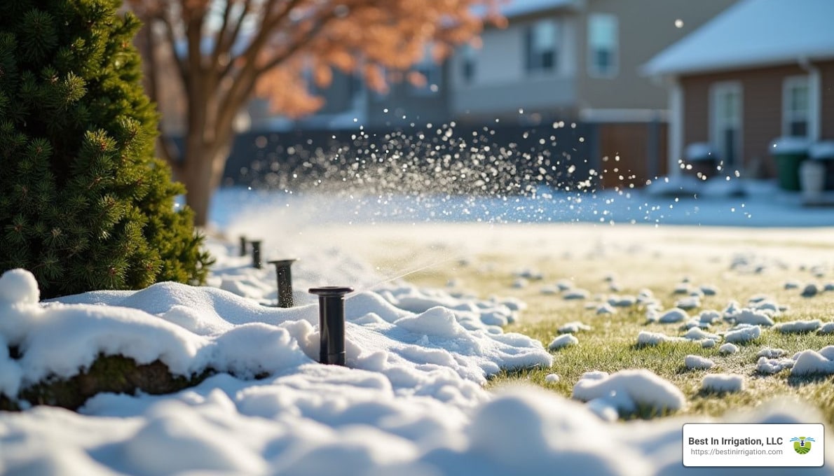 Protect Your Sprinkler System This Winter: A Complete Guide