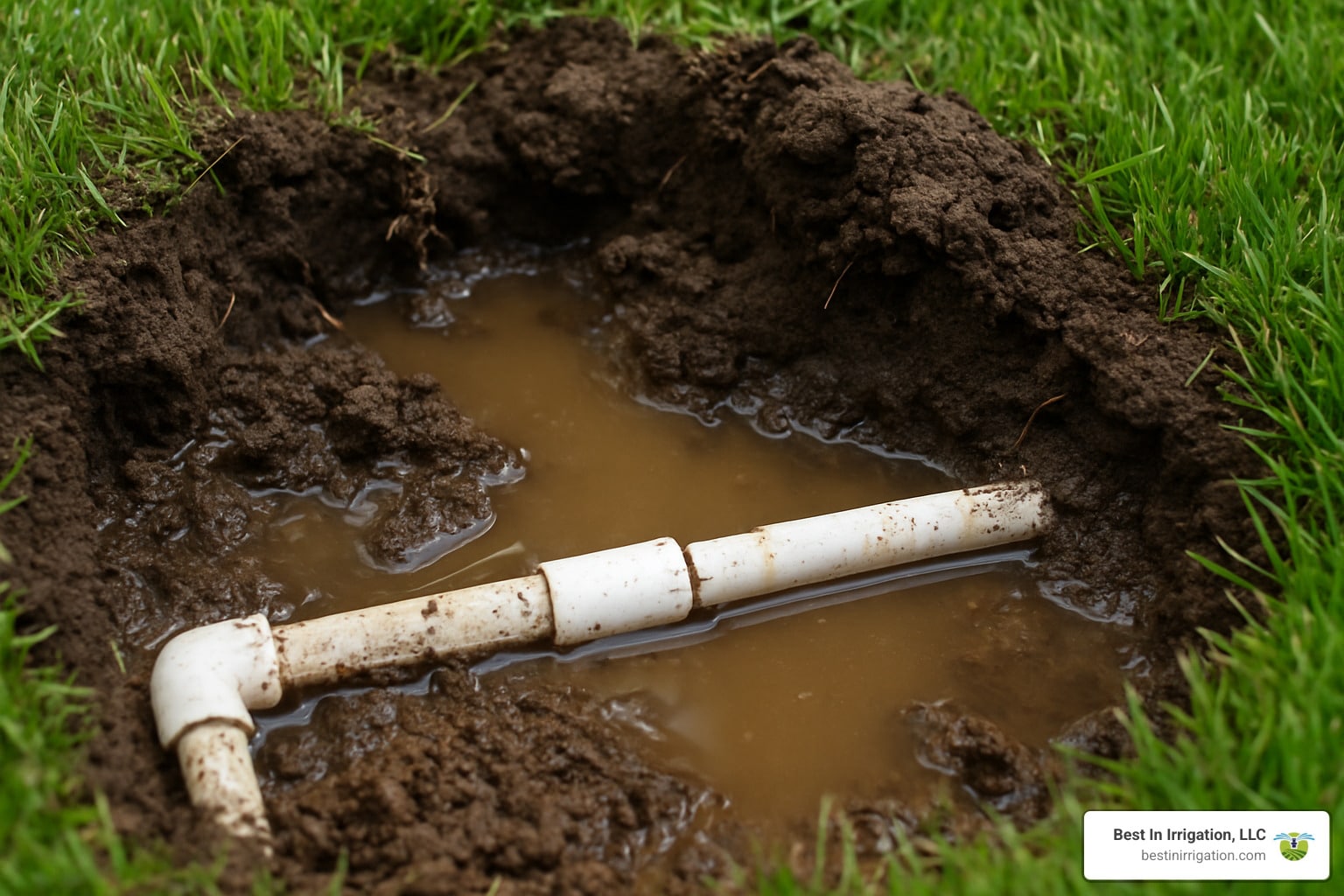 Line Up Your Repairs: Fixing a Broken Sprinkler Line
